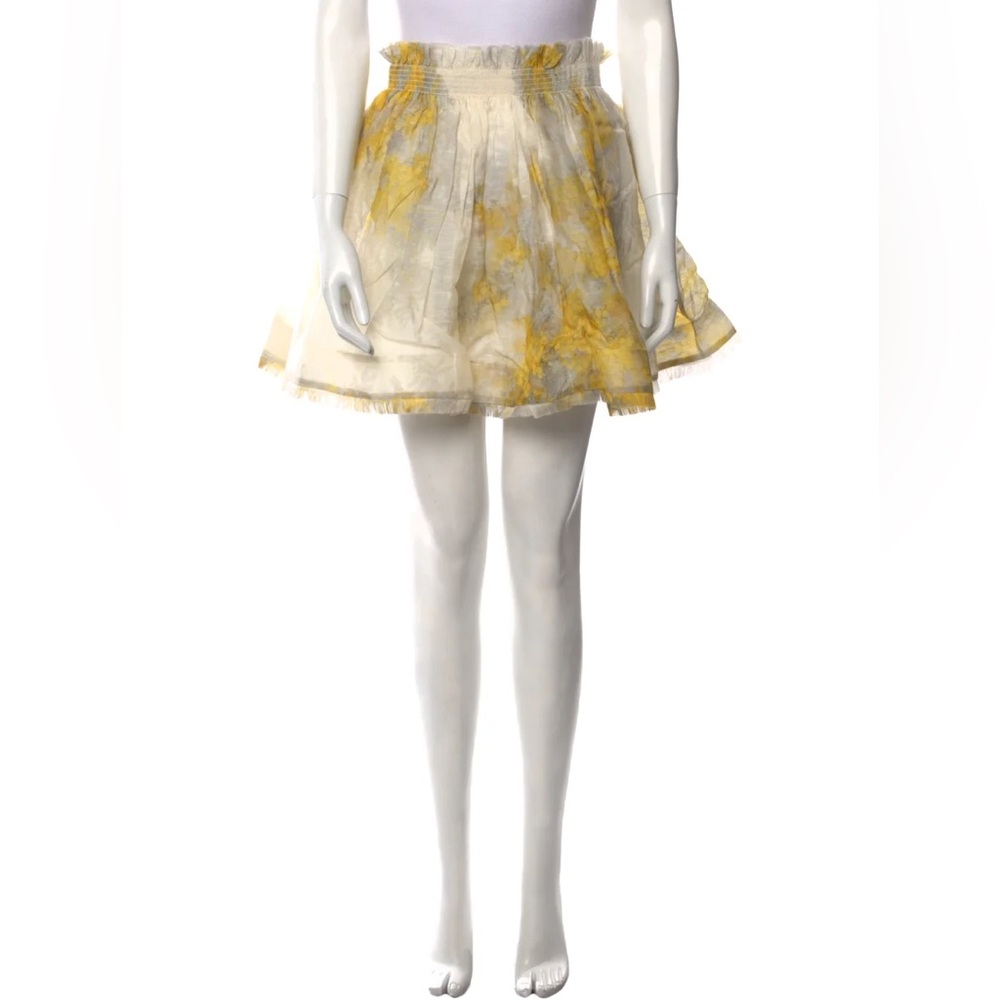AUTHENTIC ZIMMERMANN WILD BOTANICA WATTLE SKIRT - SIZE 0